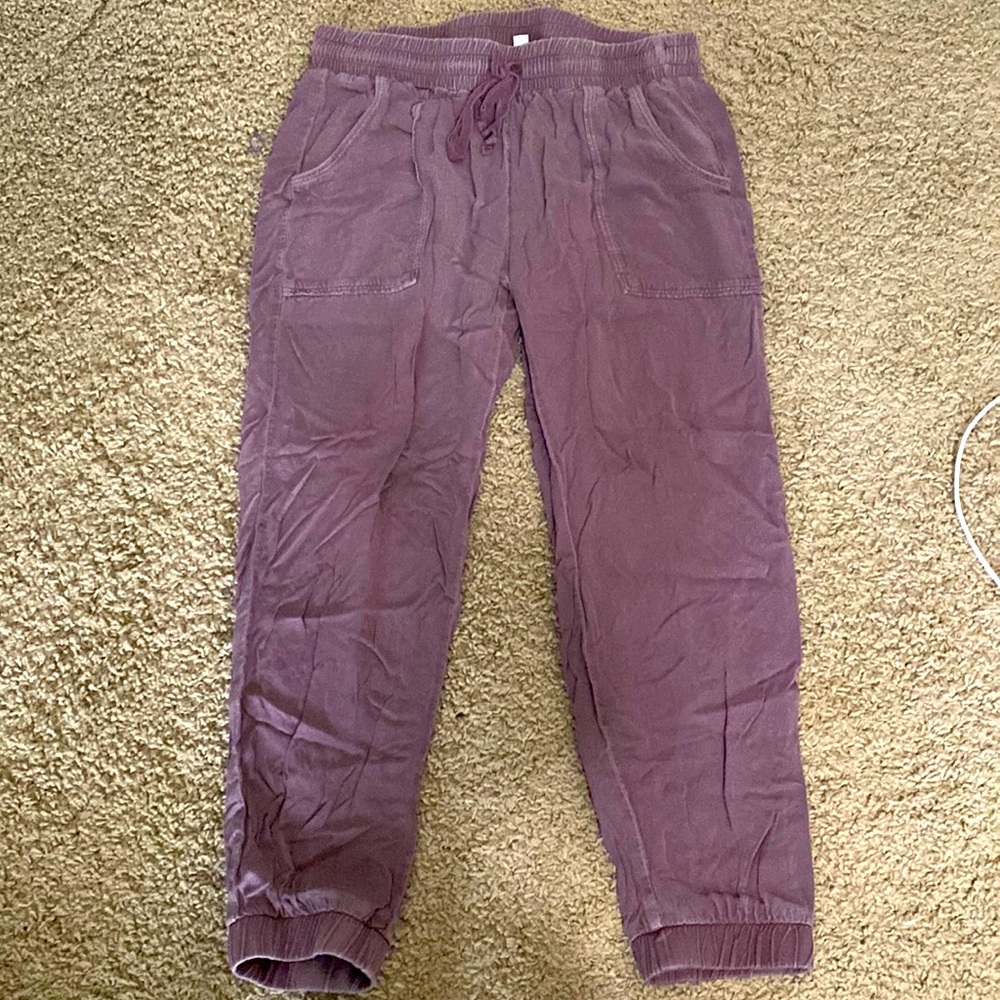Super cute American Eagle dark purple joggers